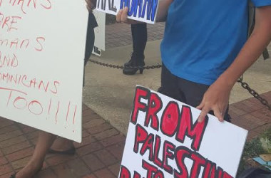 Tallahassee Rally  Over Haitian Deportation