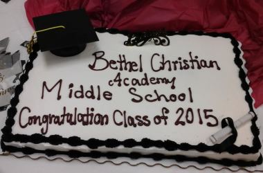 Bethel Christian Academy Middle School Graduation