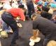 Large Crowd Turns Out for Lesson in CPR