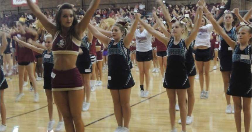 FSU Cheer and Dance Kick Off 2015  Season With “Spear-It Day”