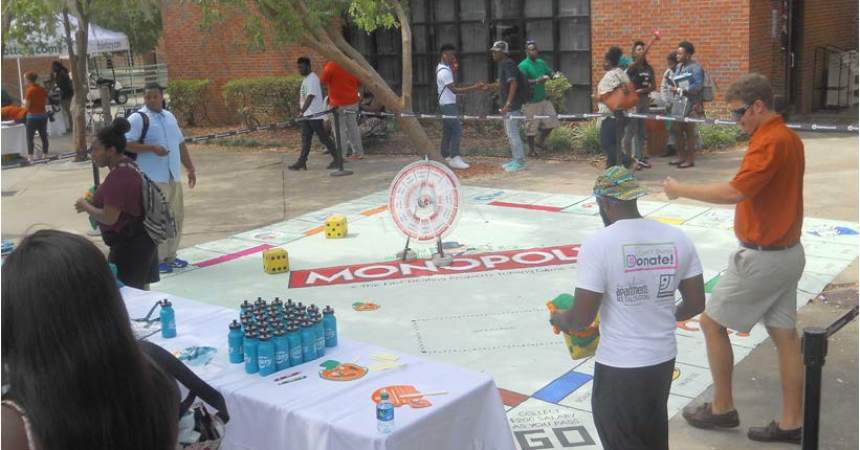 Florida Lottery Holds FAMU  Ice Cream Social