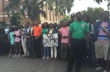 FAMU Students Rally For Mangum