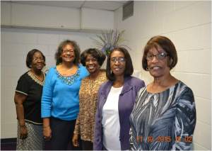   Retiree Luncheon Coordinating Committee:  Martha L.  Saunders, Lovoria Ofuani, Viola Murphy, Carolyn Franklin, Elizabeth Kenon