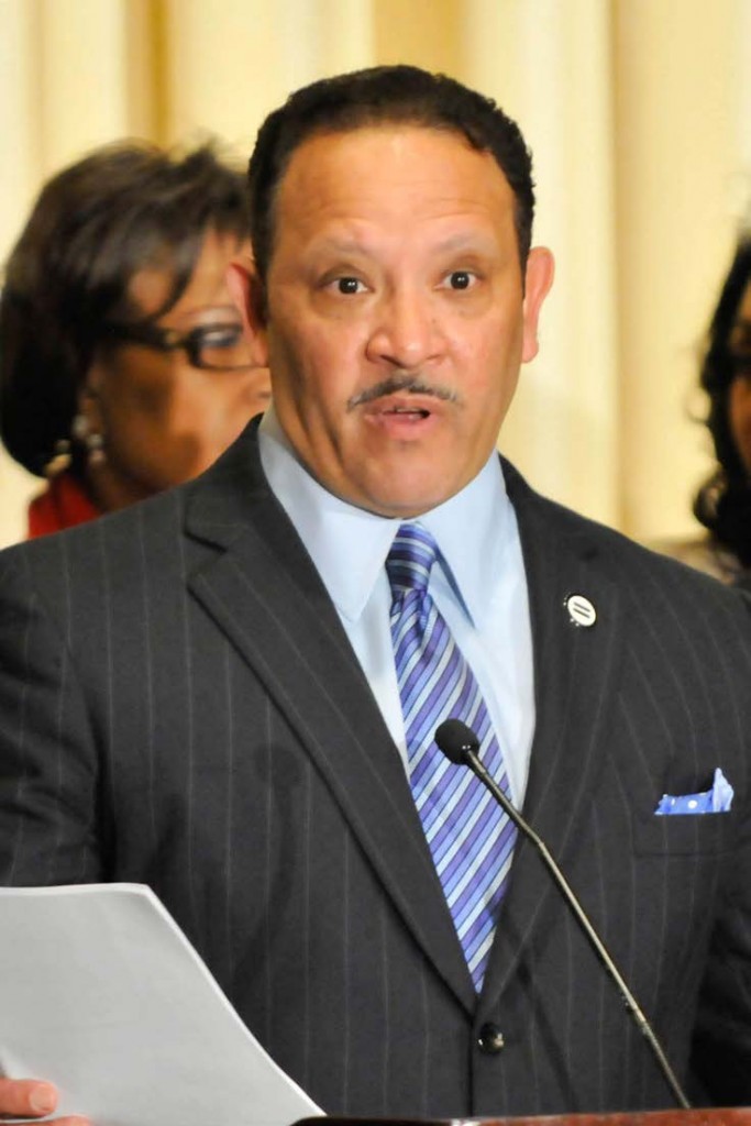 Photo courtesy of Trice Edney News Wire  NUL President Marc Morial, right, has issued a joint statement with the  Rev. Al Sharpton and Melanie Campbell, requesting a meeting with the Academy to force a clear and workable plan for lasting equality in Oscar nominations.