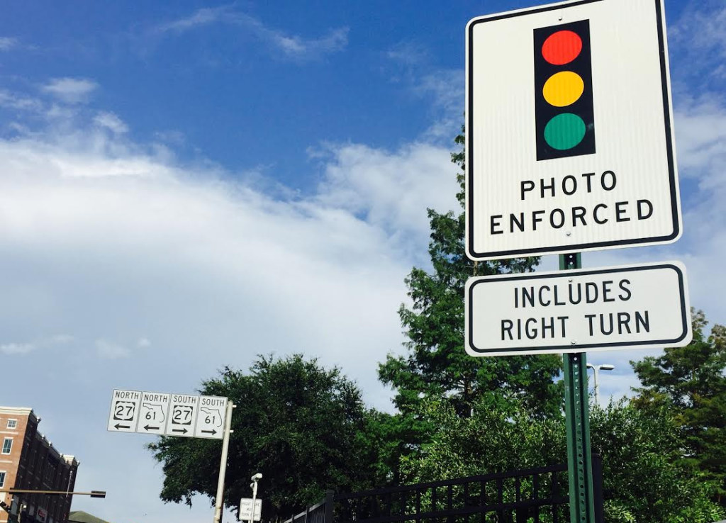 Tallahassee drivers have been enjoying worry-free driving at several intersections where red-light cameras were removed. Photo by LaDarius Calhoun