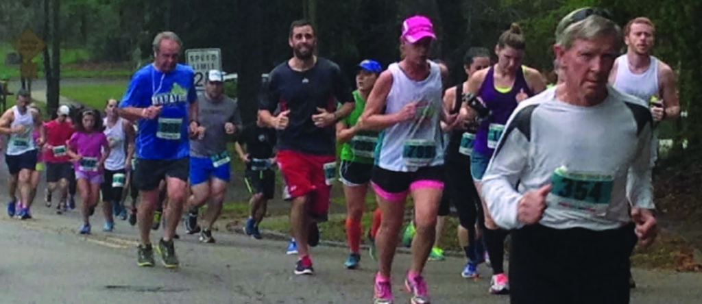 Thousands of runners turned out last weekend for the Springtime races, including a mile run, 10K and 5K. Roger Schmidt, left, and Adriana Piekarewicz scored their first 10K wins in the featured race. Photos by St. Clair Murraine 