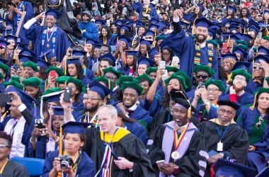 Howard University offers rebates to students who graduate on time