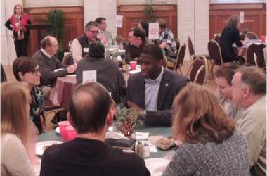 Residents Meet with Local Leaders for Speed Dating