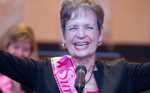  Sue Johns, a 25-year breast cancer survivor