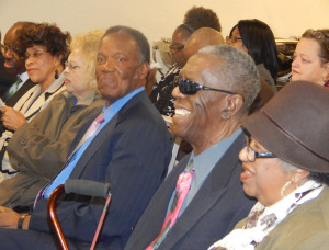 Cathy (far right) and Roosevelt Wilson are joined by a few of the newly named members of the Capital Outlook’s editorial board. The Wilsons were the former owners of the Capital Outlook.