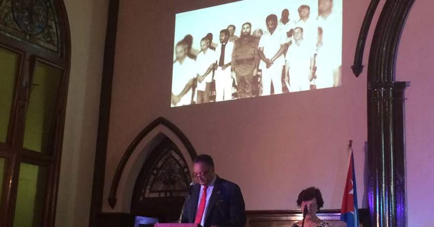 The day that Reverend Jesse Jackson took Fidel Castro to church