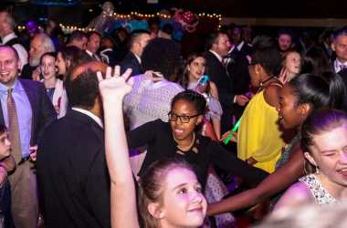 Fathers cherish dancing with their  daughters at annual Rotary event