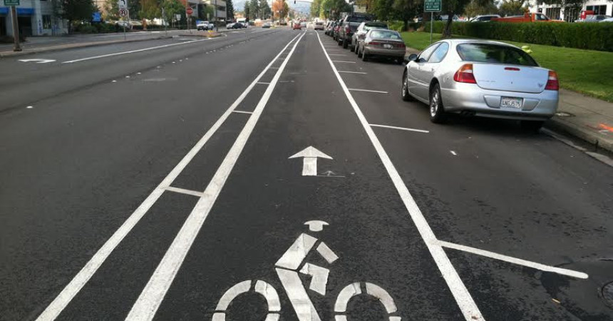 Riding bikes downtown gets safer and easier