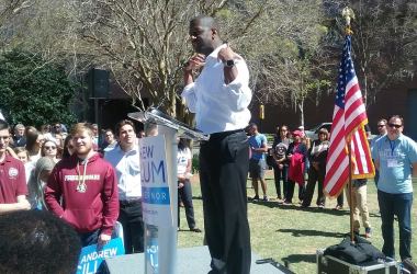 Rally kicks off Gillum’s gubernatorial campaign