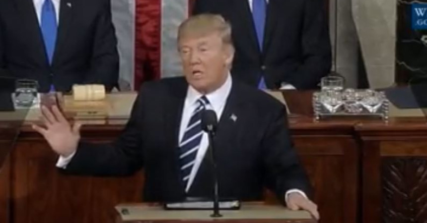 Trump’s conciliatory speech to Congress full of ’empty promises’ for African-Americans