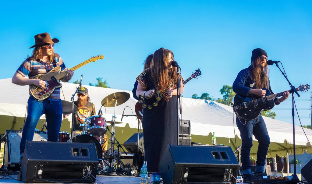 Banditos performing at the Word of South festival. Photos by Elegance Davis  