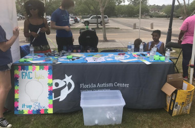 Florida State  students walk for Autism