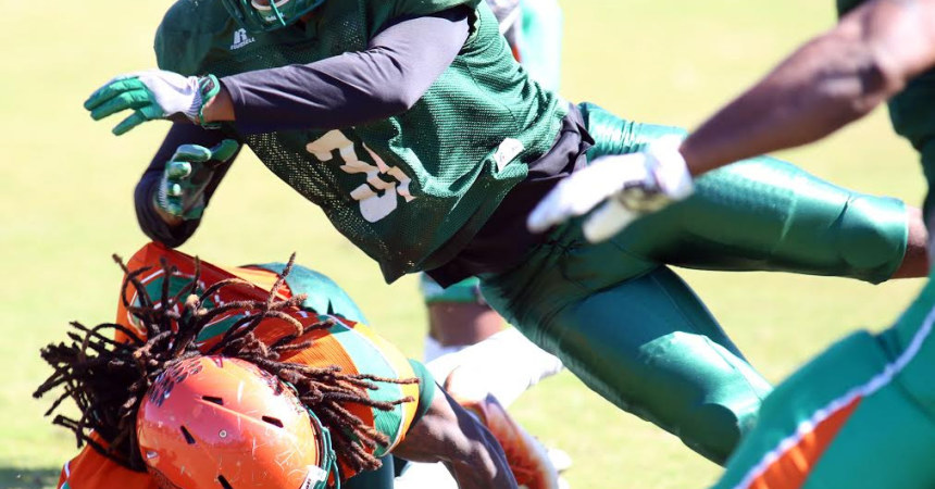 Wood likes what he sees in Rattlers’ spring scrimmage