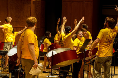 Steelband veteran leads FSU’s Mas N’ Steel in rousing performance