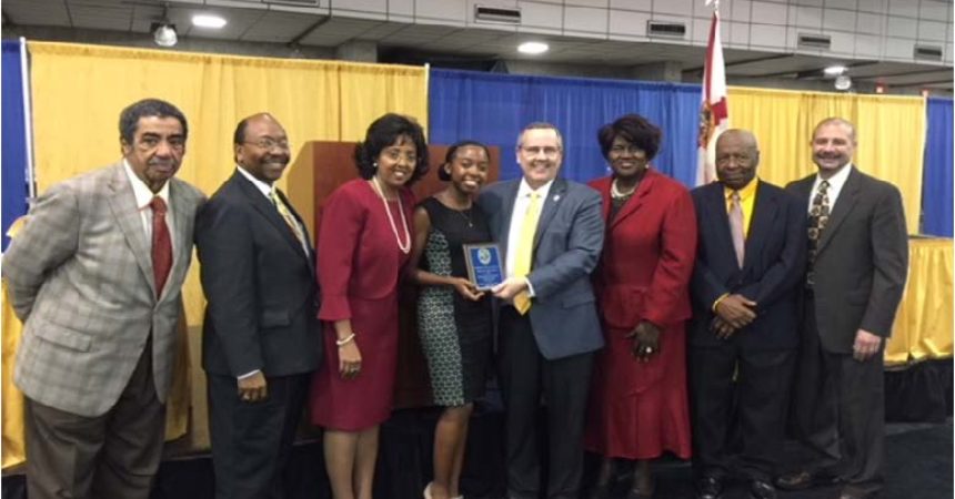 Carina Richardson gets MLK Award