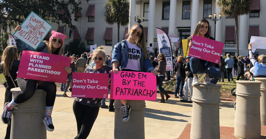 Trump, female empowerment focus of Women’s March