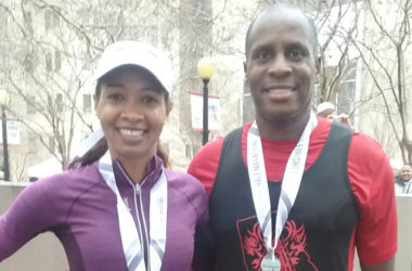 Father, daughter find way to bond  through running