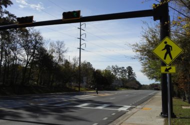 Crossing south Adams Street gets safer for pedestrians