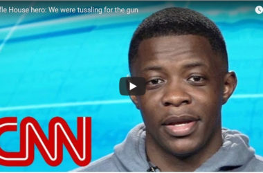 Black male hero disarms man who murdered four with AR-15 rifle