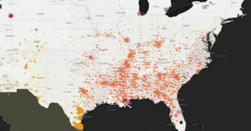 Interactive comprehensive map shows thousands of lynchings thoughout American history