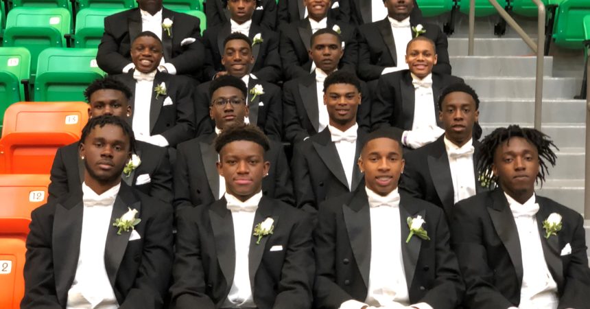 19 teenagers complete Beautillion program with white tie ceremony