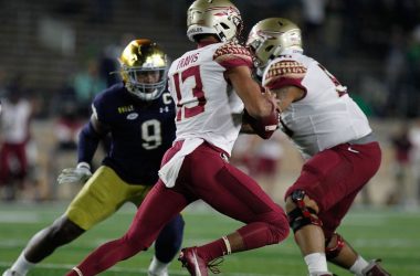 Travis shines in first start, FSU falls at Notre Dame