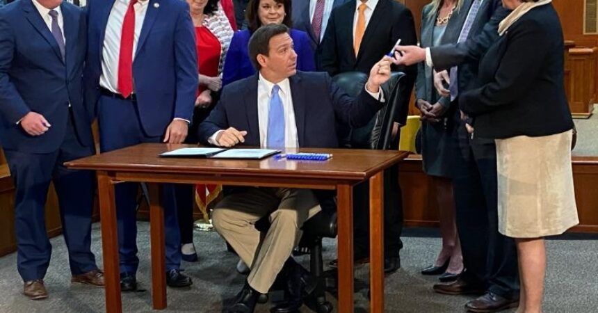 DeSantis targets COVID-19 ‘passport,’ signs liability bill