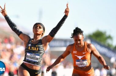 Richardson bolts into history and on to Tokyo Olympics