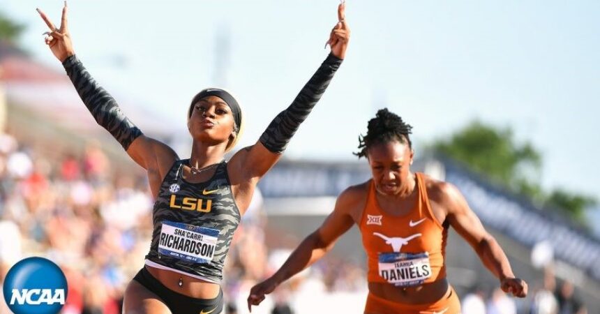 Richardson bolts into history and on to Tokyo Olympics