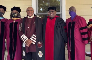 Outdoor ceremony highlights theological seminary graduation