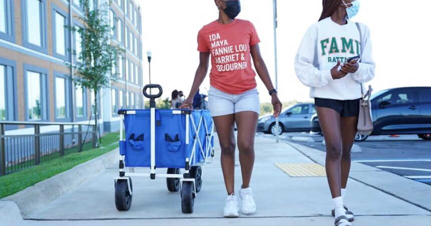 Students move in ahead of fall classes at FAMU