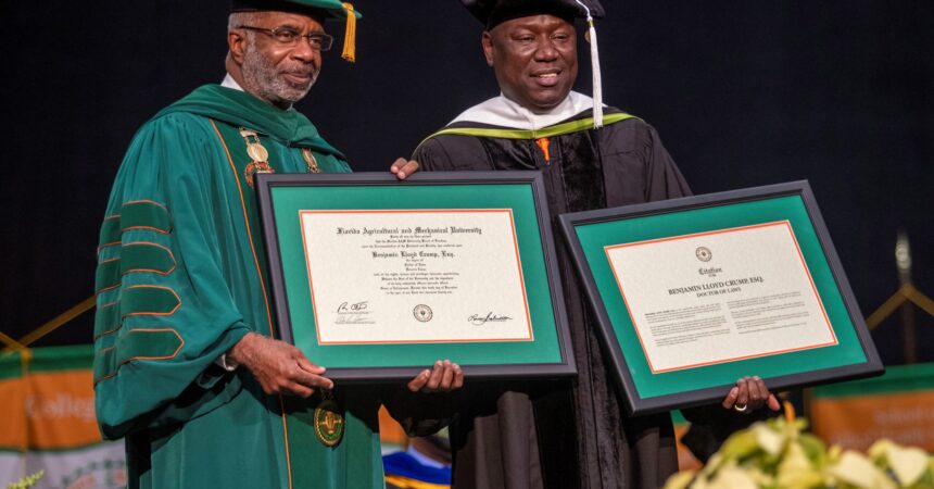 Crump receives honorary degree