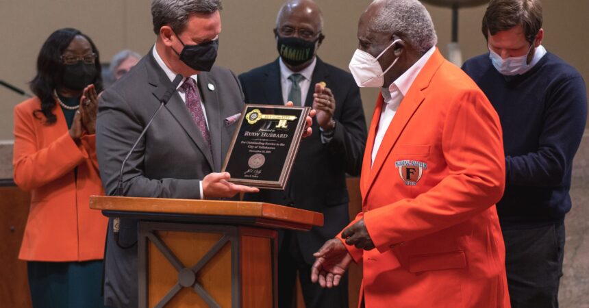 City Commission honors former FAMU football coach Hubbard  