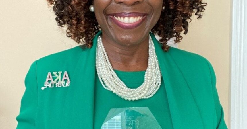 Harvey named Delta Kappa Omega Chapter’s AKA Soror of the Year