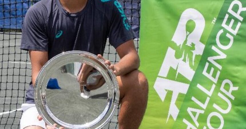 Wu wins Challenger for first  singles title