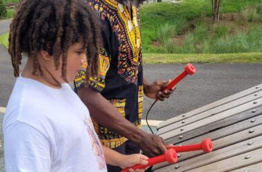 Musical parklet opens at Coal Chute Pond off FAMU Way