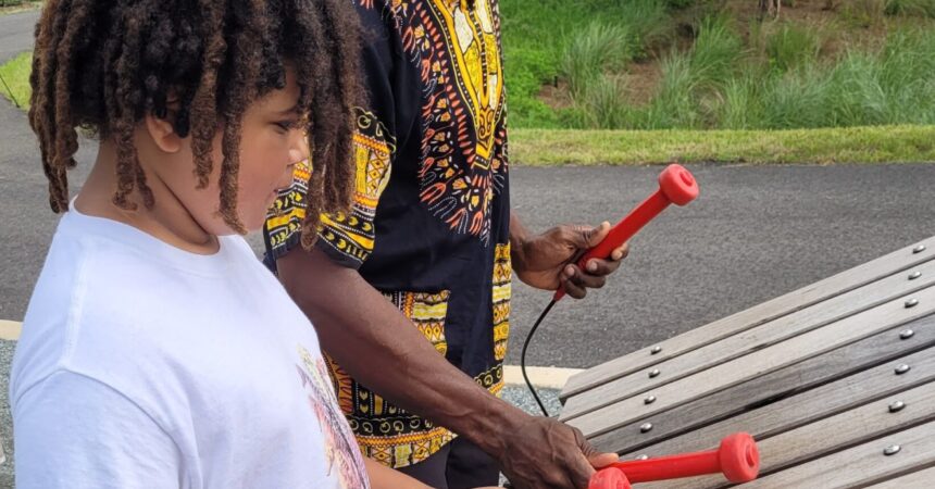 Musical parklet opens at Coal Chute Pond off FAMU Way