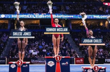 Trio makes  Black history in  national gymnastics  competition