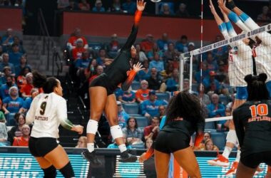 Rattlers volleyball season ends with straight-set loss