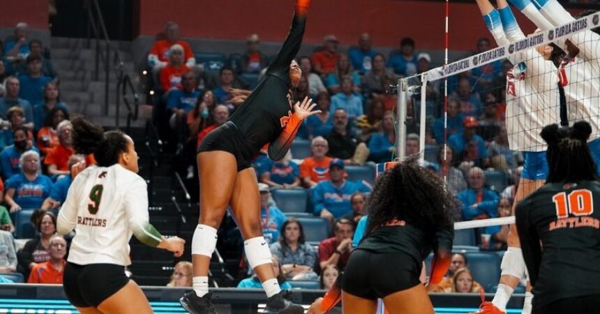 Rattlers volleyball season ends with straight-set loss