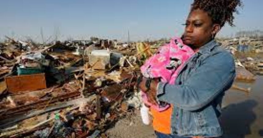 Tornadoes and high winds destroy small Black town Mississippi