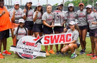 Women’s tennis  team wins first  SWAC title for FAMU