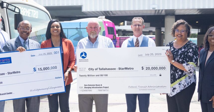 City of Tallahassee awarded $35 million in federal grants to support StarMetro projects