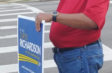 Richardson launches bid for re-election to City Commission