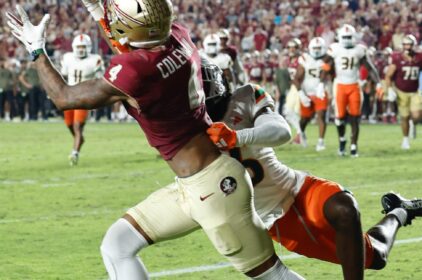 Late interception secures win over Miami for FSU